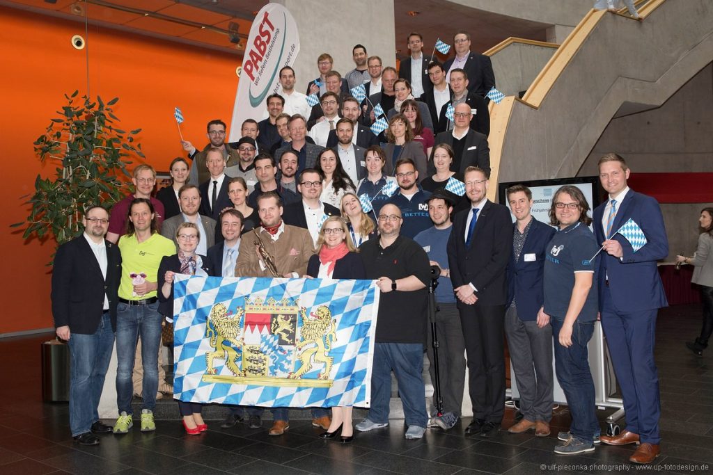 Bayerische Delegierte auf der Delegiertenversammlung der WJ Deutschland 2017 in Schweinfurt